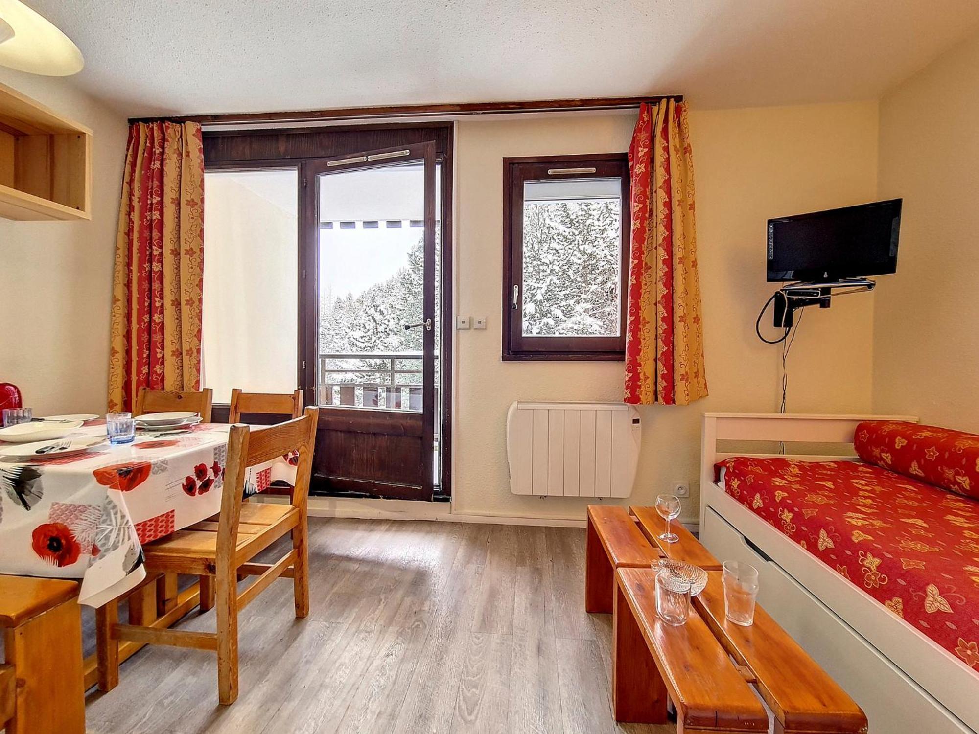 Studio Cosy Au Pied Des Pistes Avec Balcon A 24 Rue Du Panorama, Les Belleville - Fr-1-344-884 Сен-Мартен-дьо-Белвил Екстериор снимка